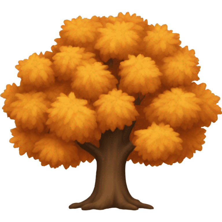 autumn tree emoji