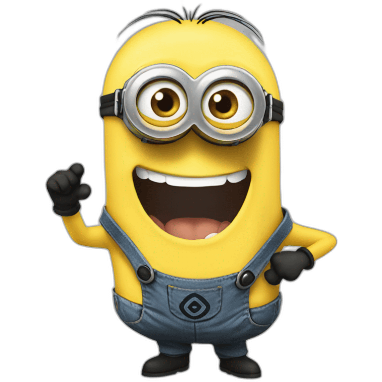 minion happy emoji