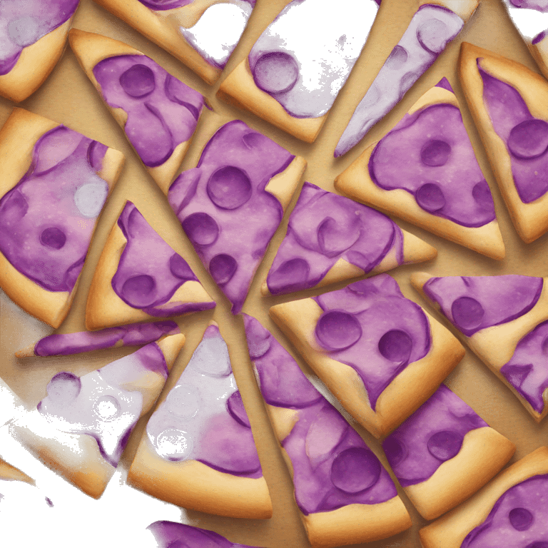 purple pizza emoji