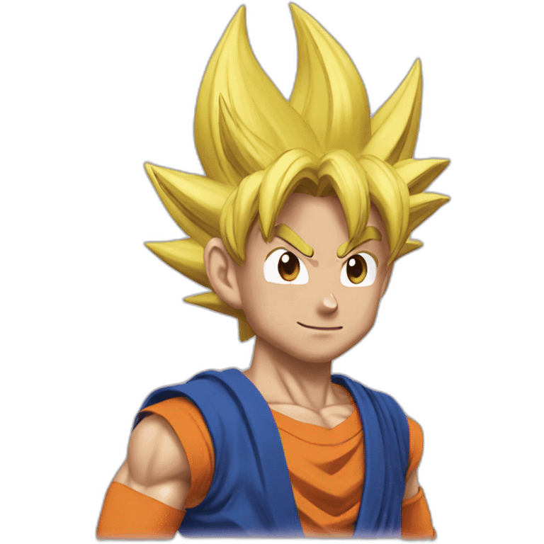 does goku clean nuts? emoji