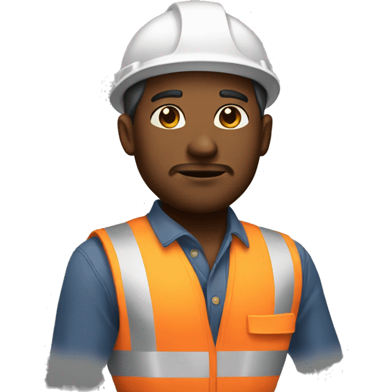 constructive worker strong emoji