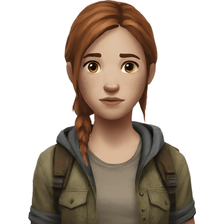 Ellie the last of us Little bit dezoom emoji