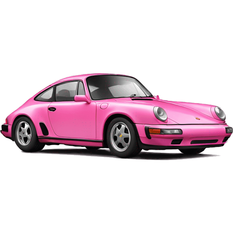 Pink porsche  emoji