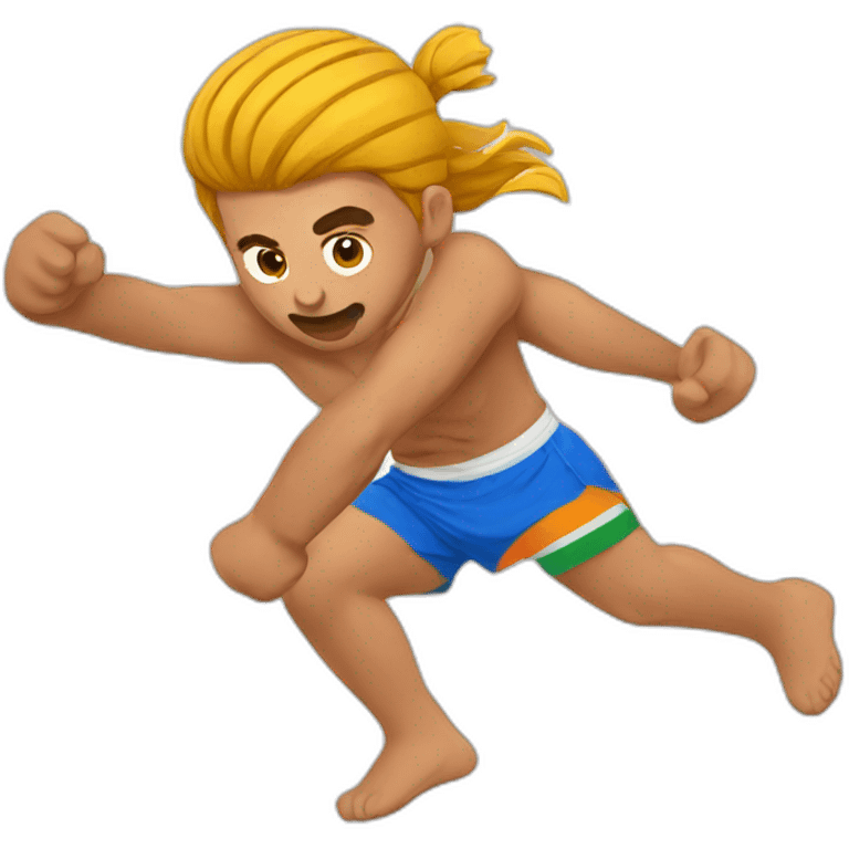 Kabaddi emoji