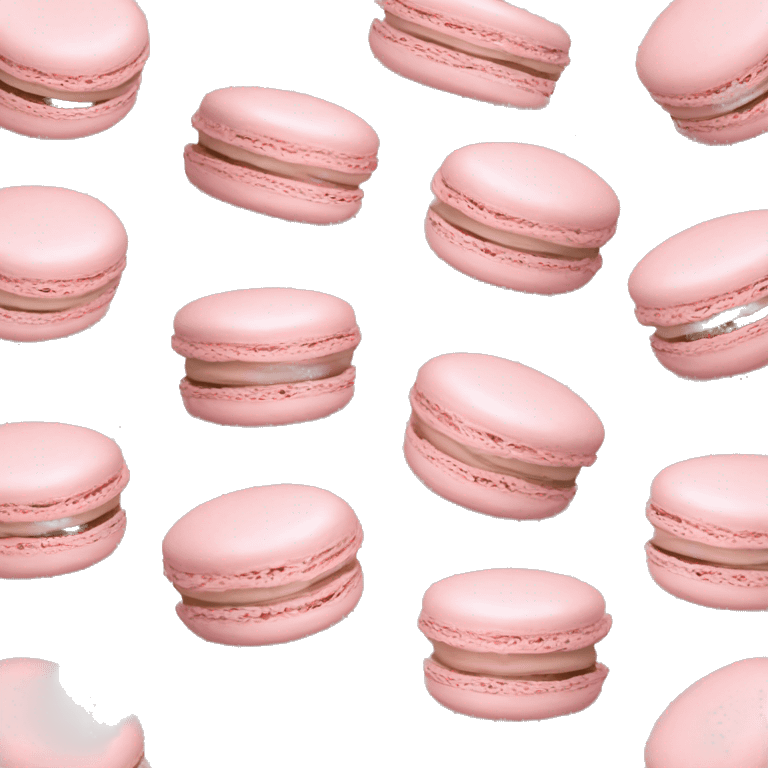 pale pink macaron emoji