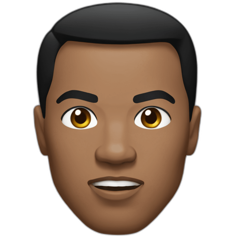 muhammed ali boxer emoji