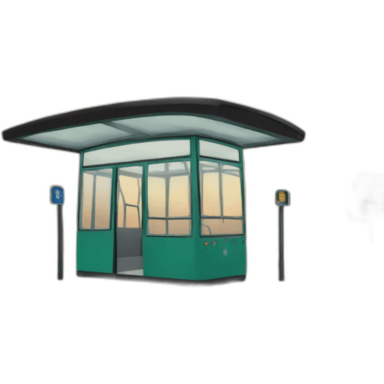 bus stop emoji