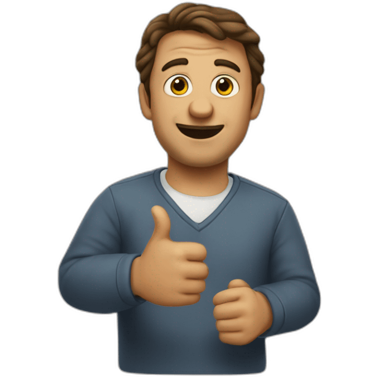 pepega who make a thumbsup emoji