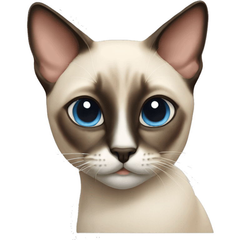 Siamese cat emoji