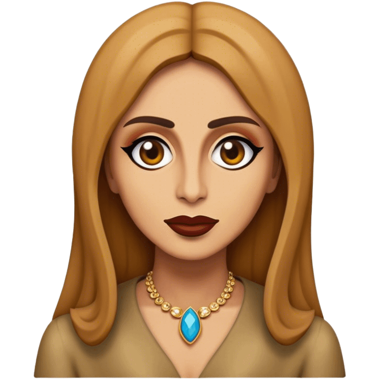 Cinematic Realistic Fairuz Pop Culture Emoji, featuring an iconic portrayal of the legendary singer rendered with vibrant textures and soulful, dynamic lighting. emoji