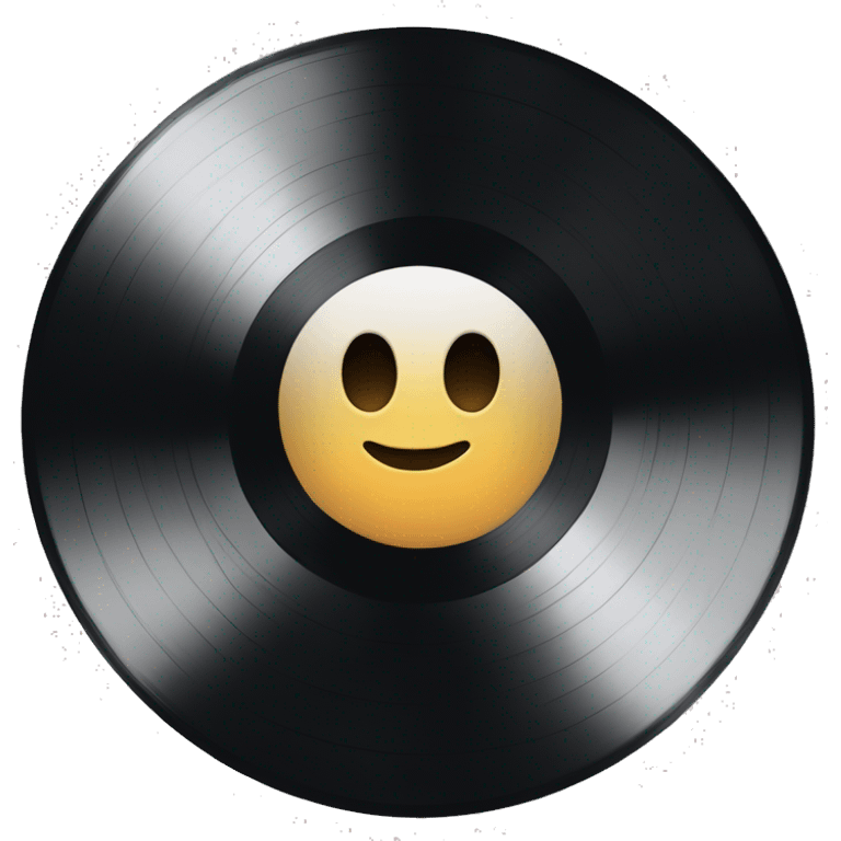 Vinyl record emoji