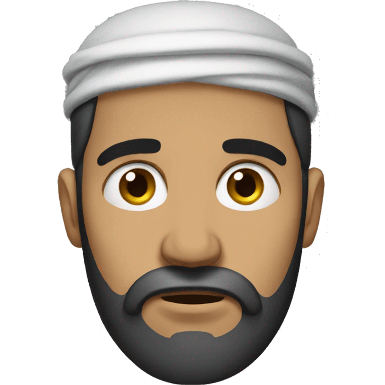 sad arab man emoji