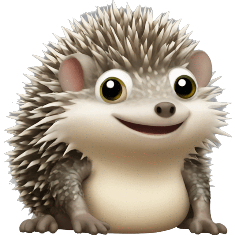 Hedgehog lizard emoji