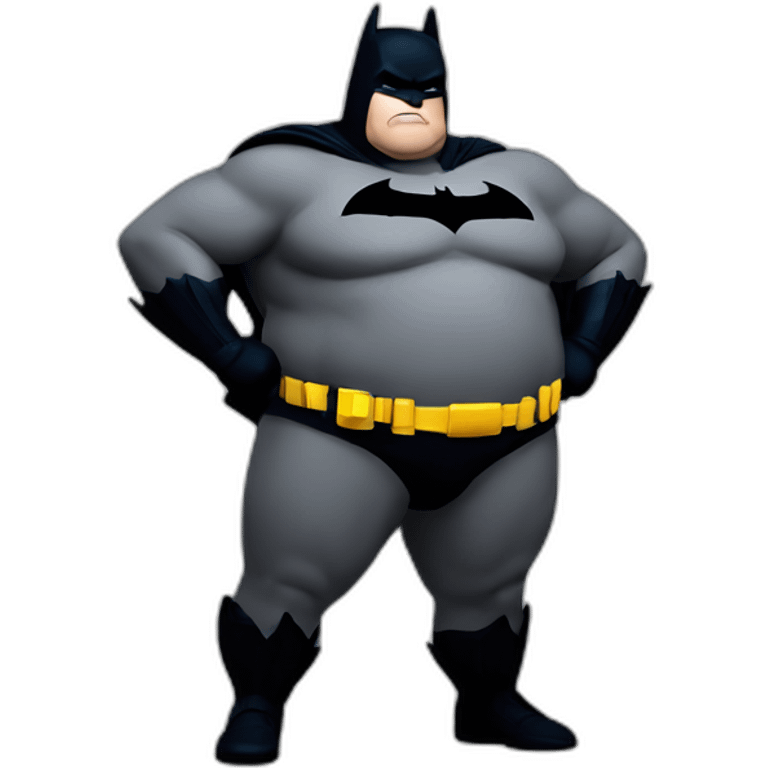 obese batman emoji