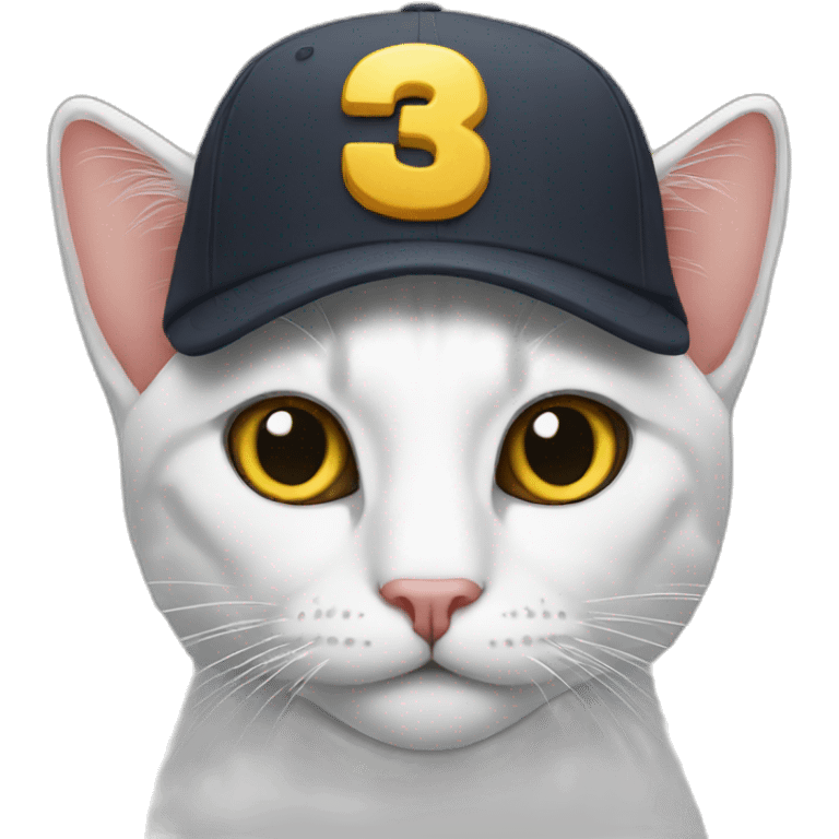 Cat in cap emoji