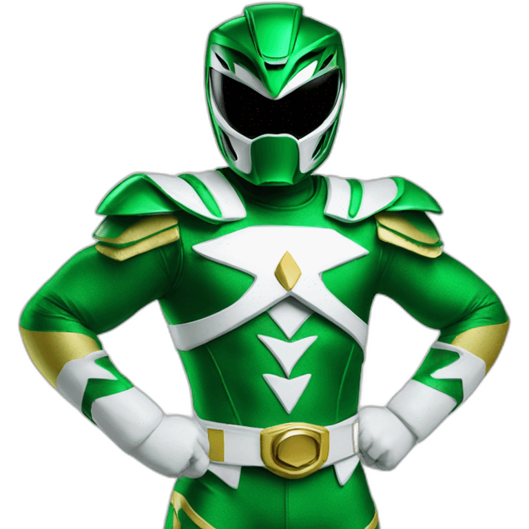 Power ranger green emoji