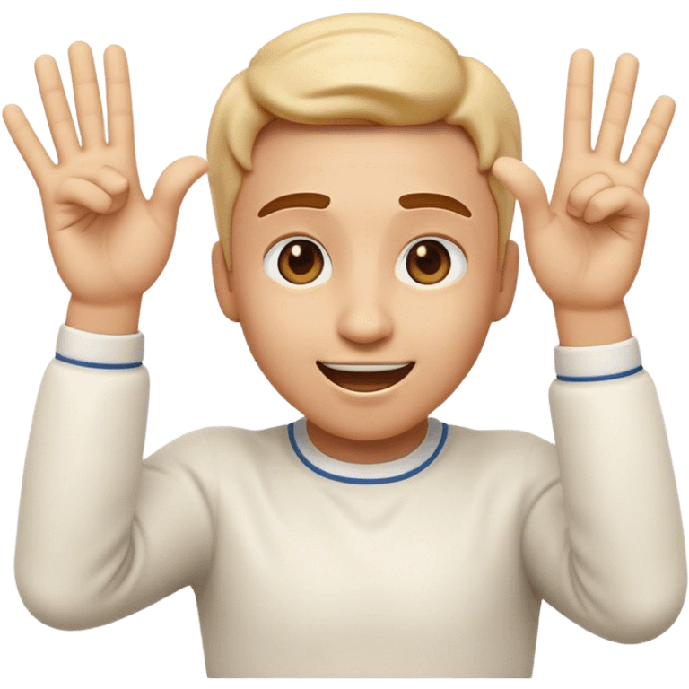 Cinematic Realistic Italian Gestures Pop Culture Emoji, showcasing expressive hand gestures rendered with lifelike textures and playful, energetic lighting. emoji