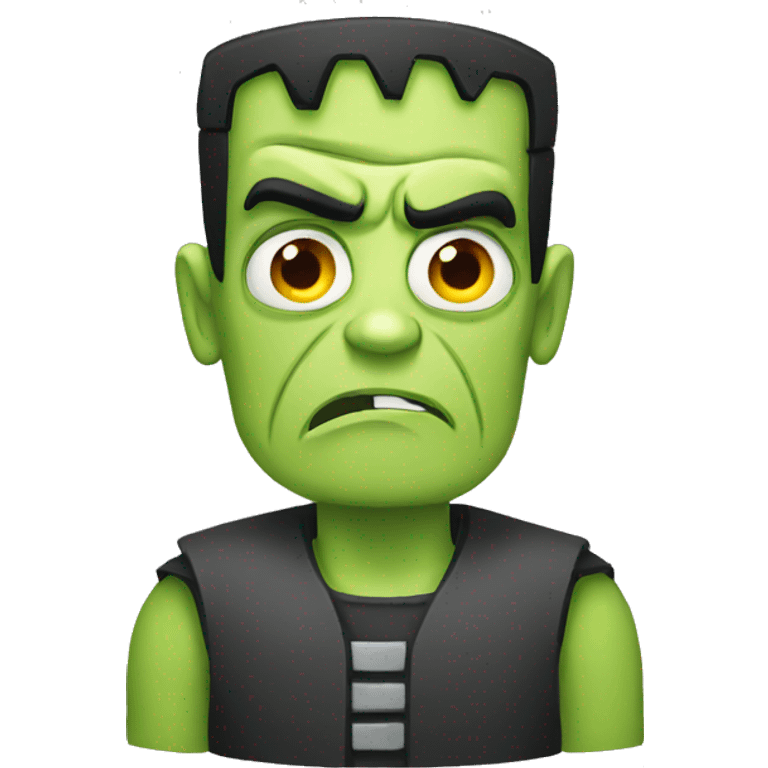 frankenstein AVATAR ANGRY RED emoji