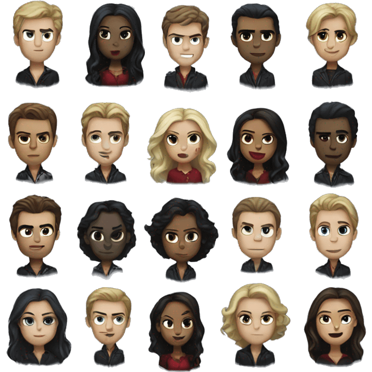 The vampire diaries emoji