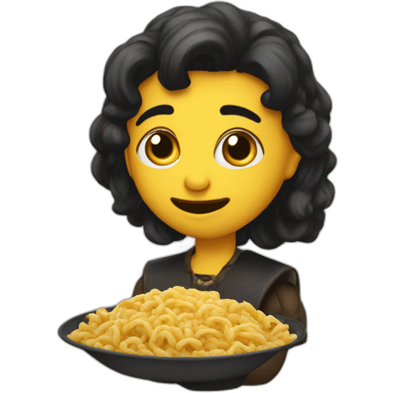 Salem souissi eating emoji