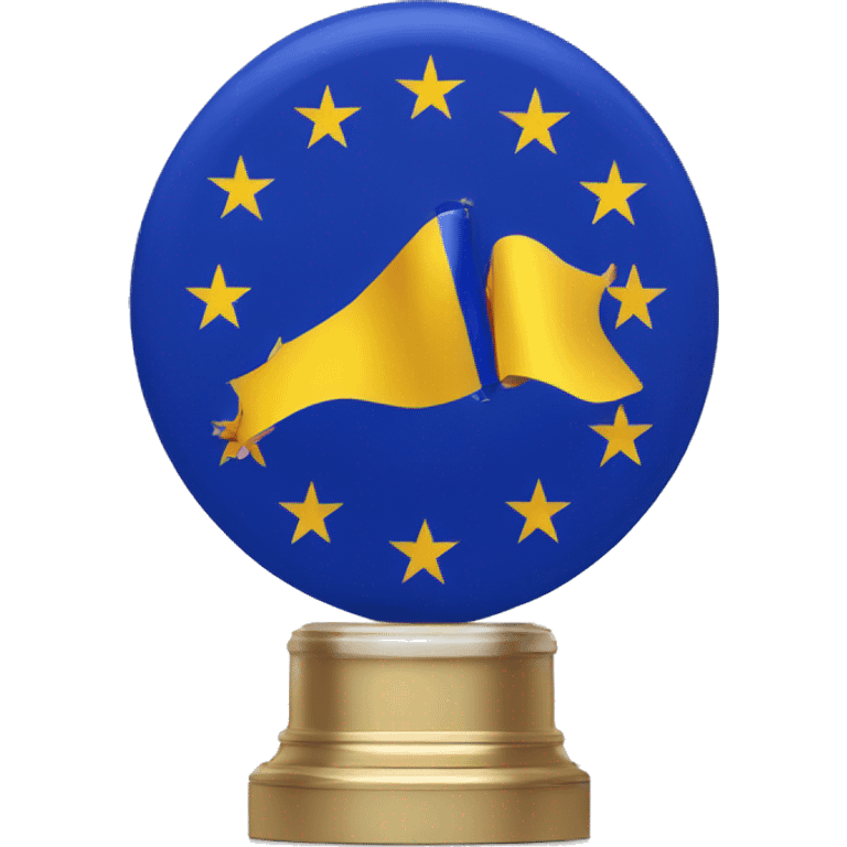 european-union-flag on trophee circle emoji