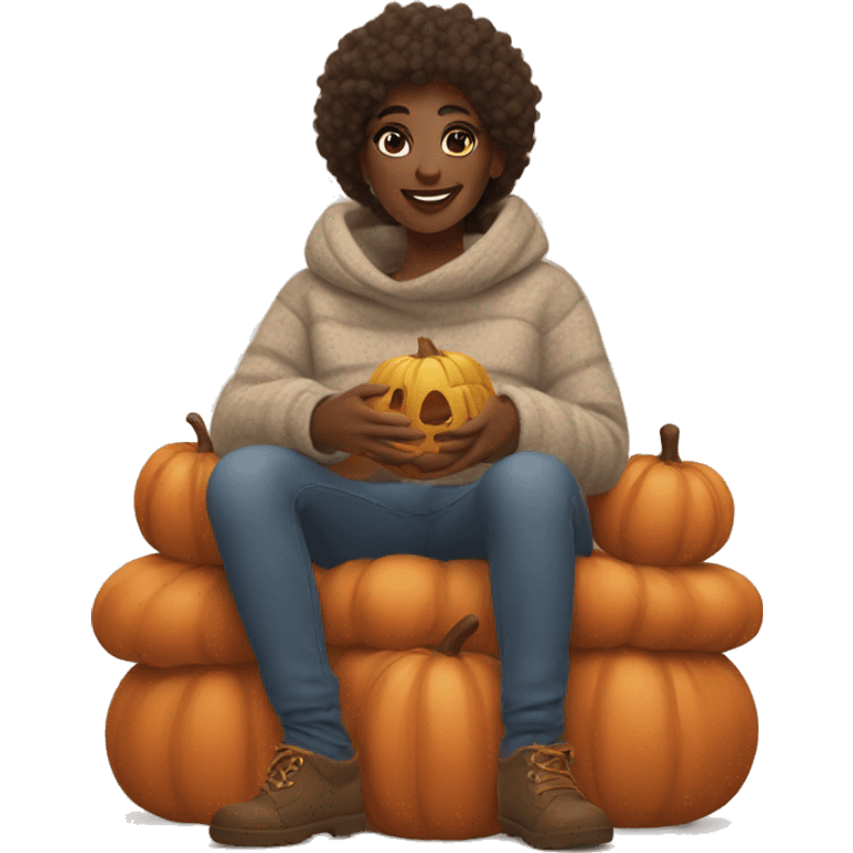 cozy fall vibes emoji