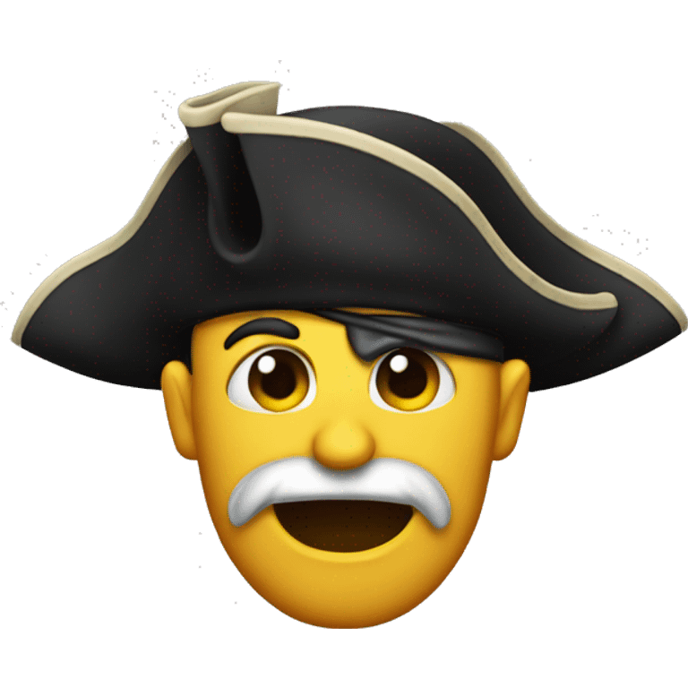 one-eyed pirate emoji