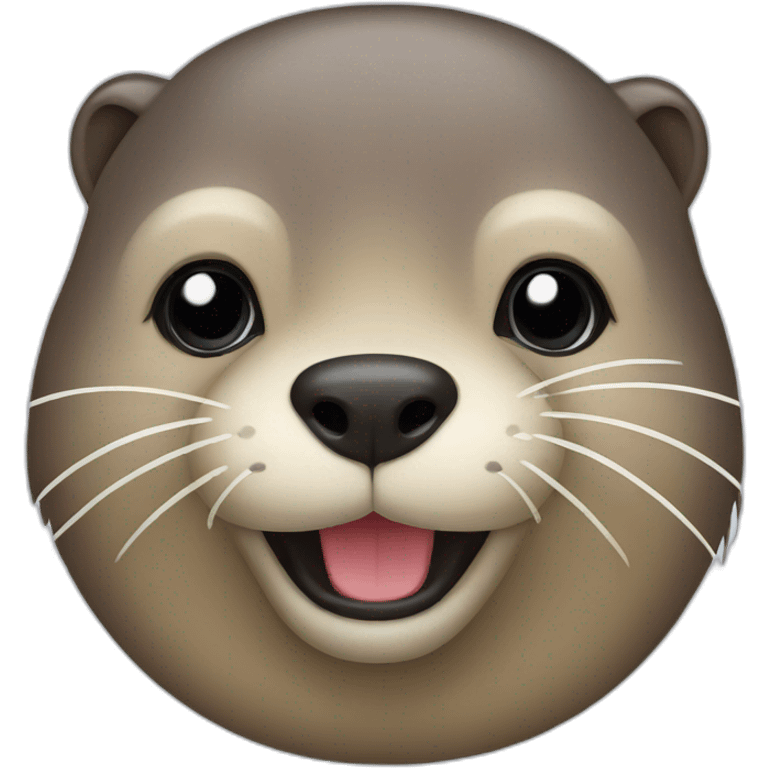 Une loutre emoji