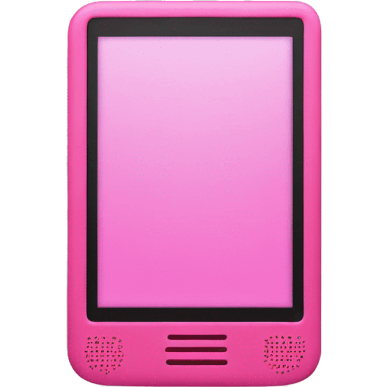 Pink Kindle emoji