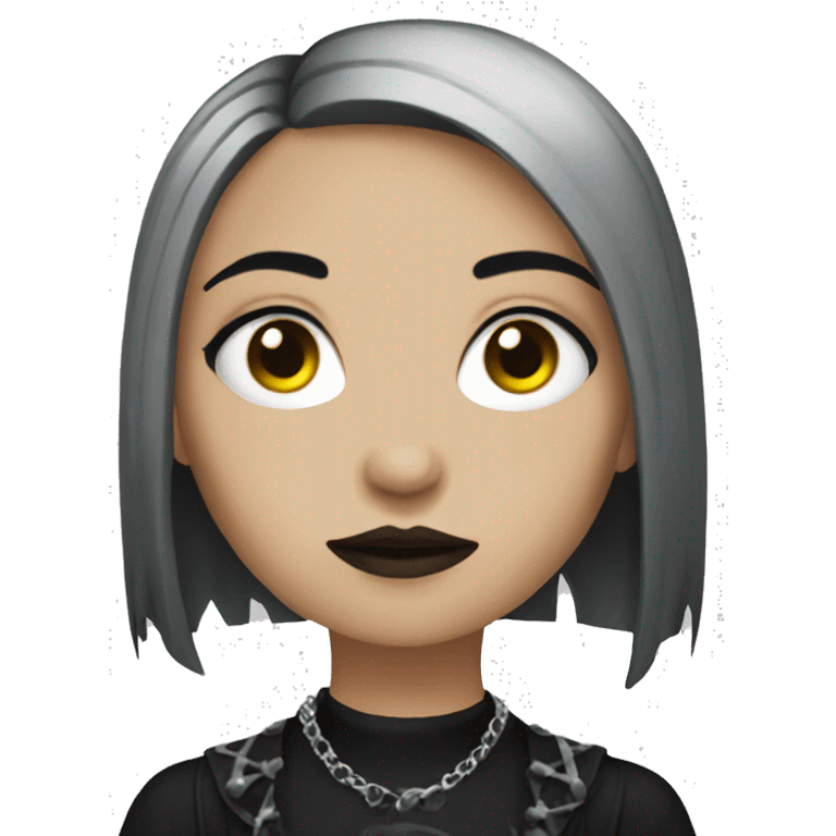 goth girl  emoji