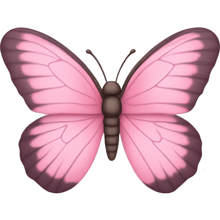 baby pink butterfly emoji