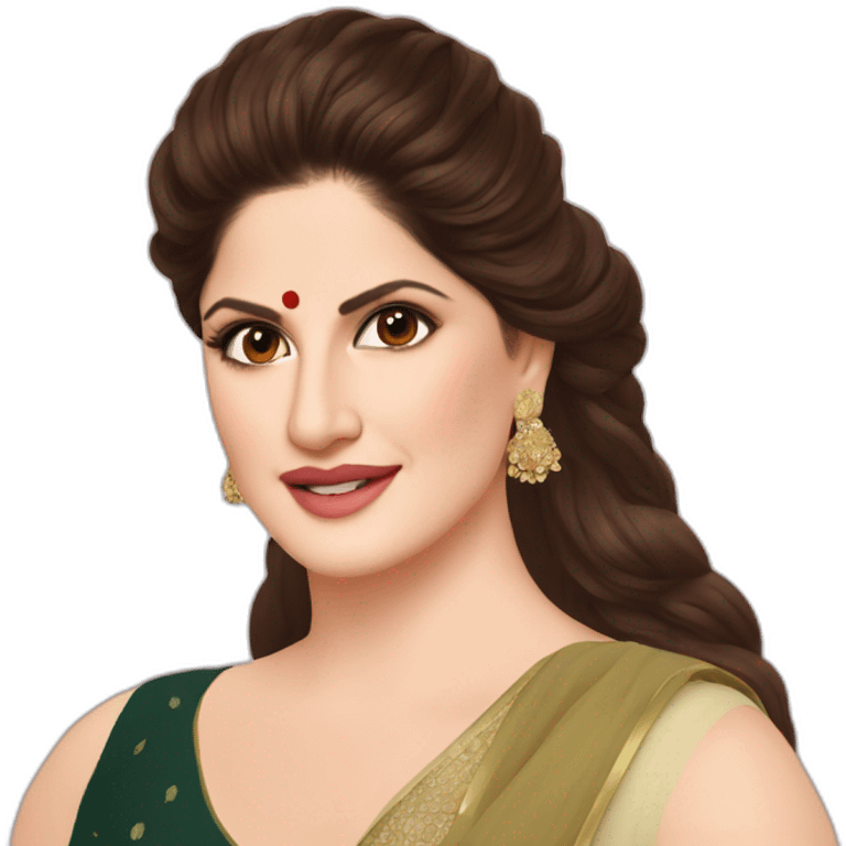 zareen Khan emoji