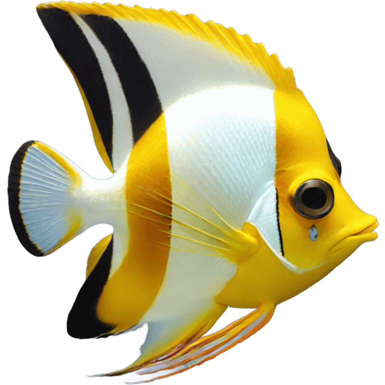 Copperband Butterfly Fish emoji