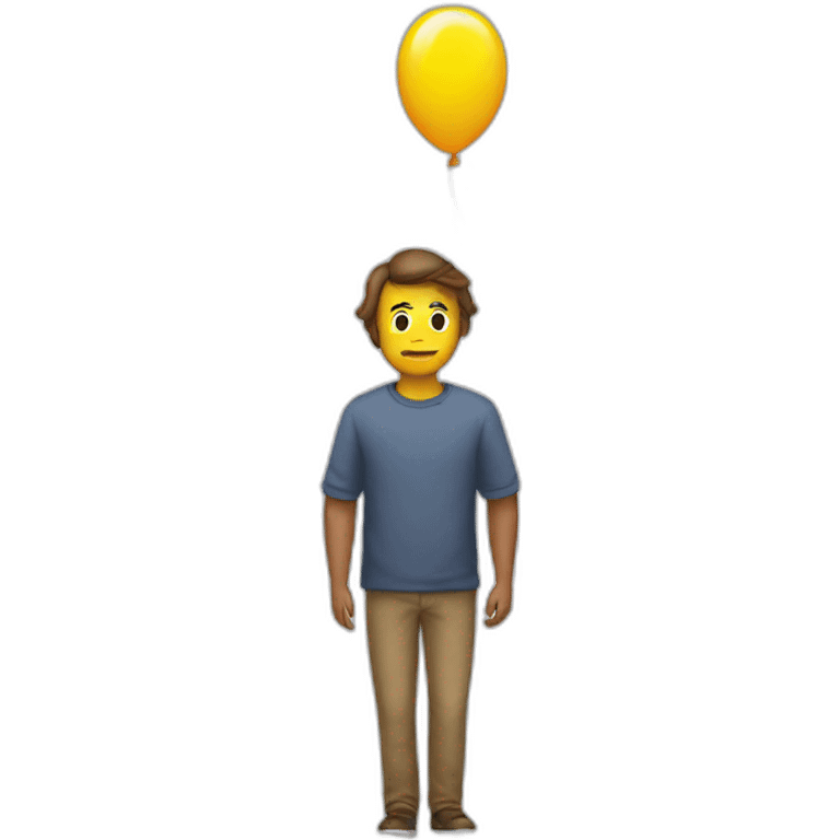 giant balloon person emoji emoji