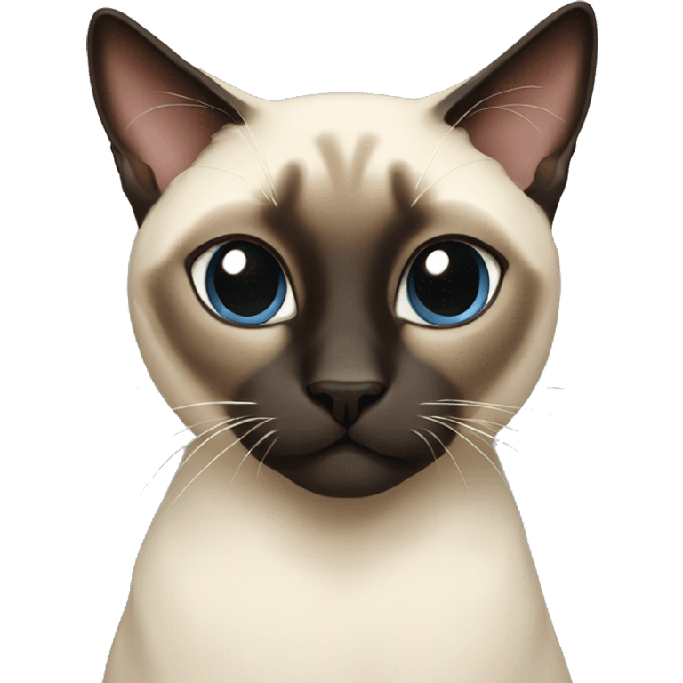 Siamese cat  emoji