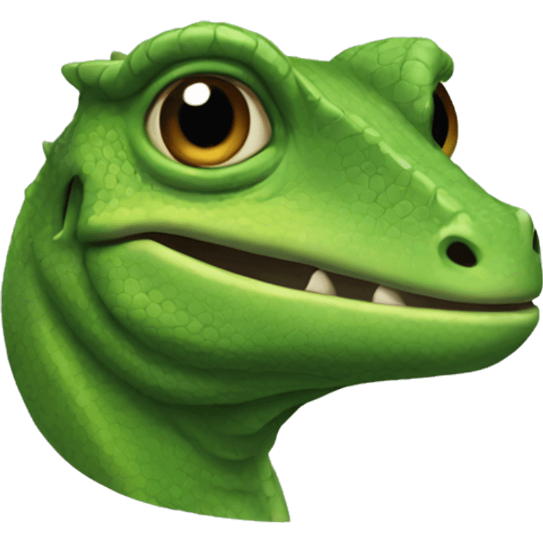 Lizard head  emoji