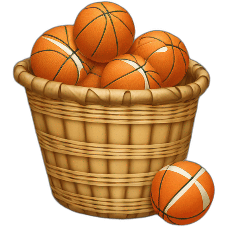 Panier de basket emoji