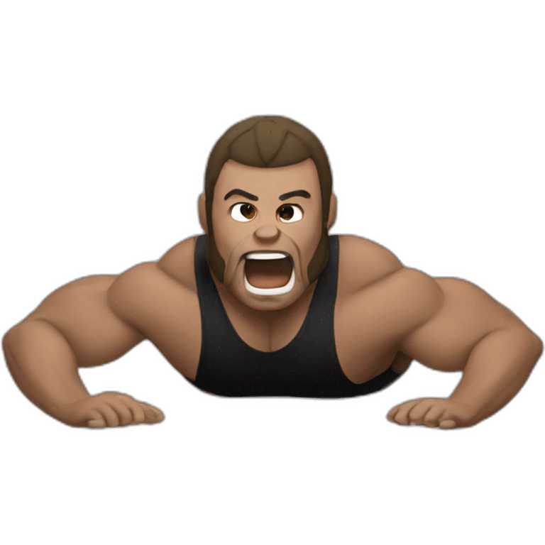 Wrestling emoji