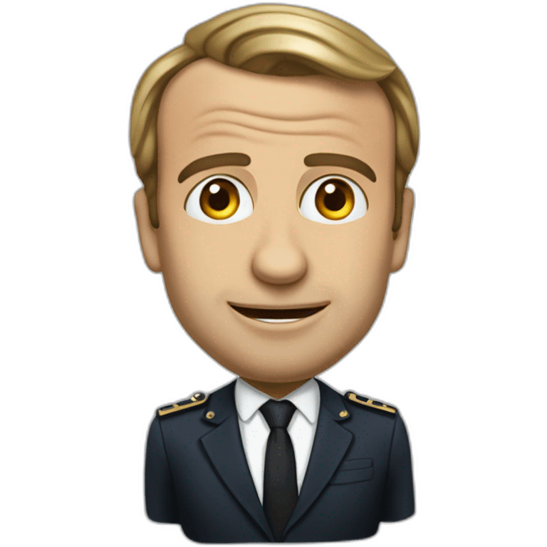 Emannuel Macron tout nul emoji