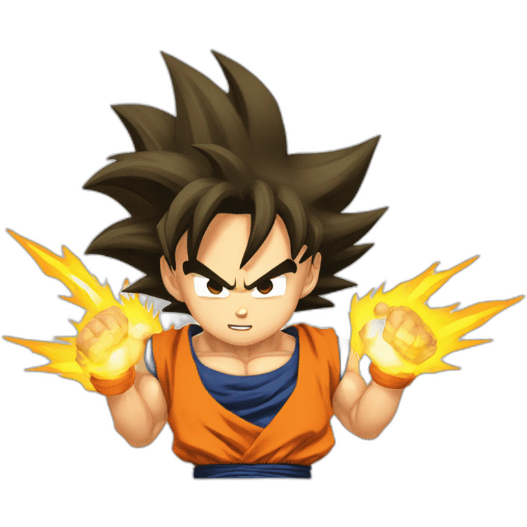 Goku super sayan emoji