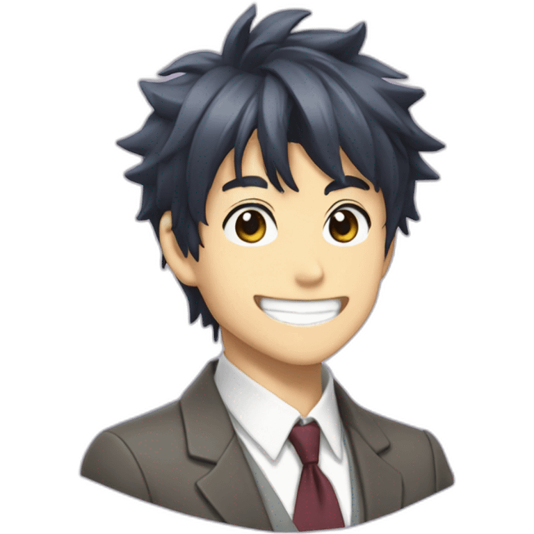 kudo shinichi smiling emoji