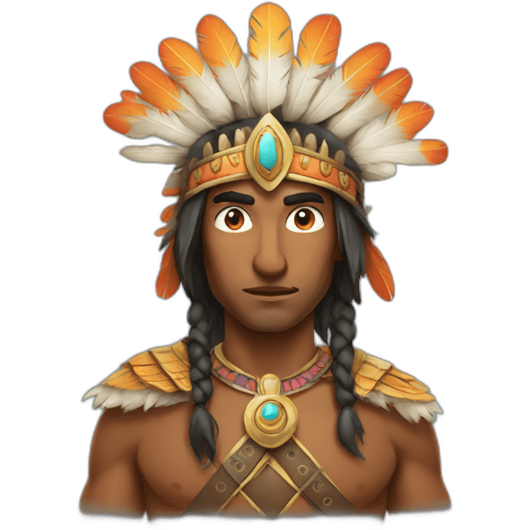 Indian warrior  emoji