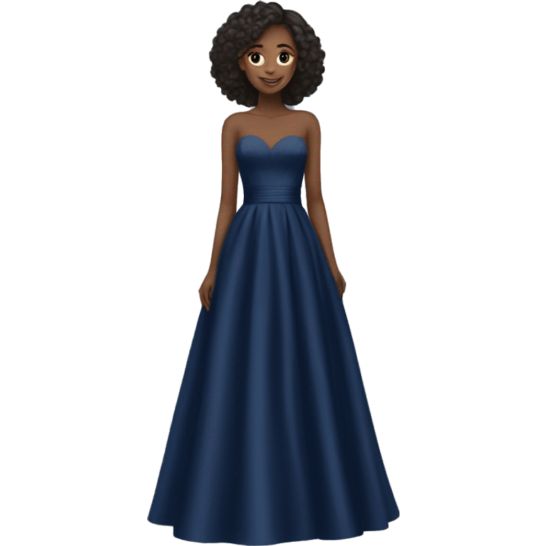 navy blue dresses for wedding emoji