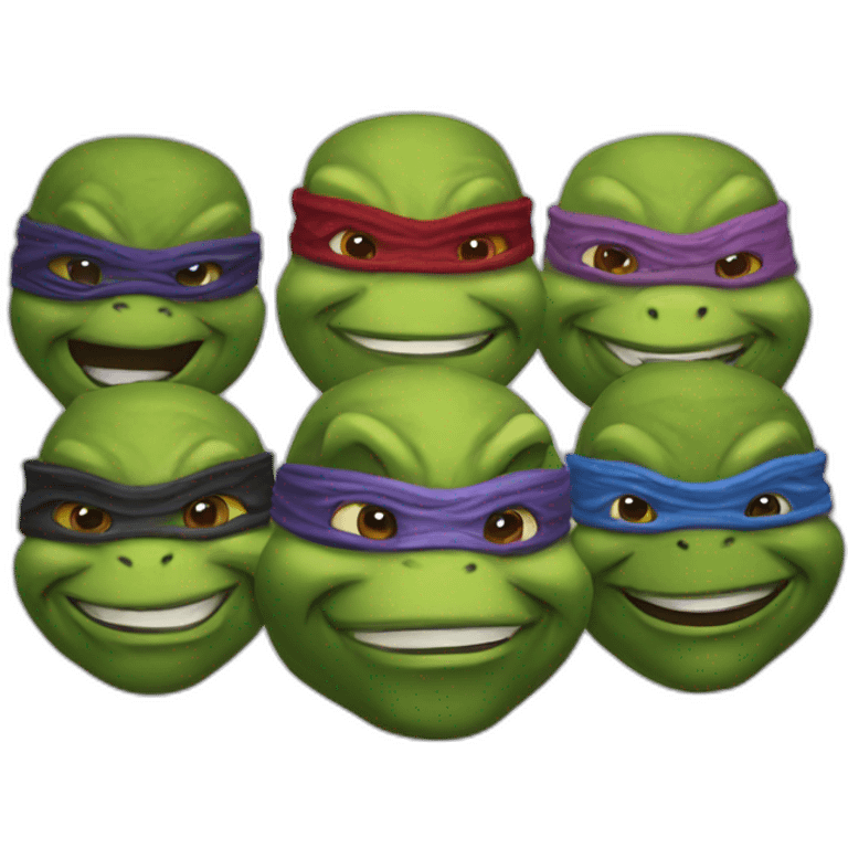 ninja turtles emoji