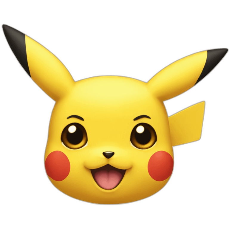 pikachu portrait emoji