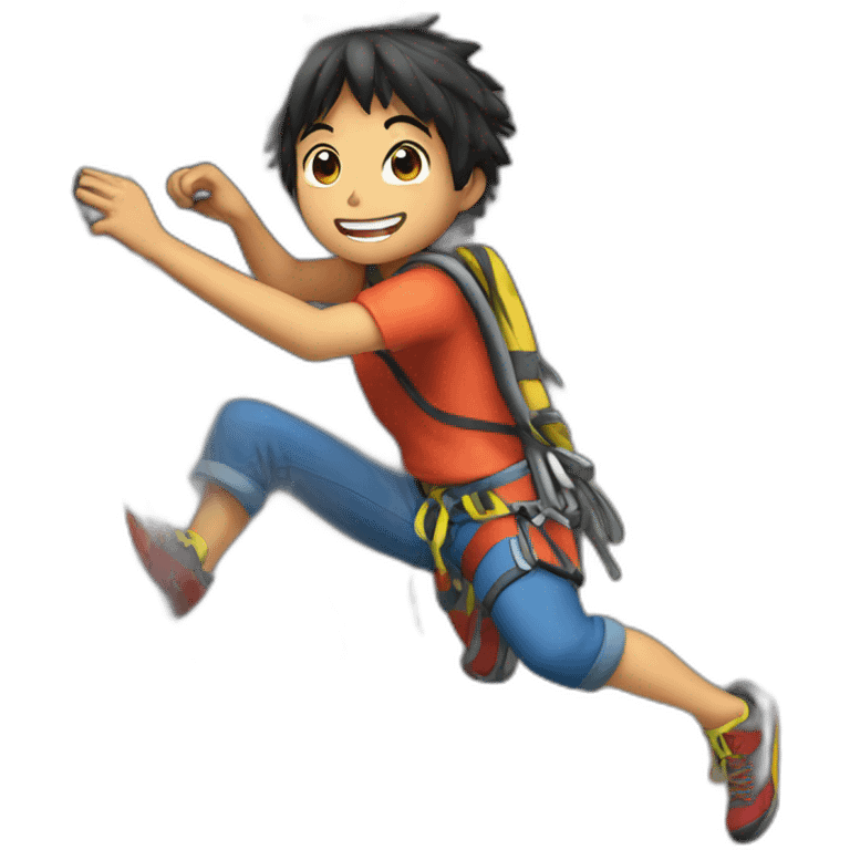 rock climbing akira emoji