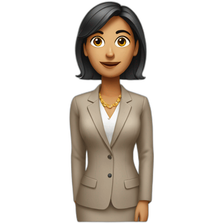 indian business woman emoji