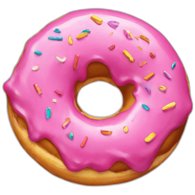 A donut gaming emoji