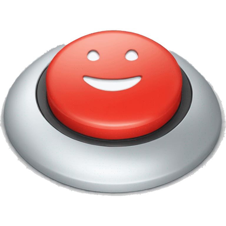 Red push button emoji