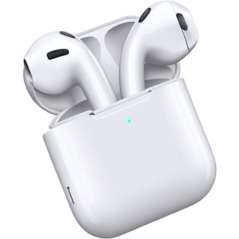 floating EarPods emoji